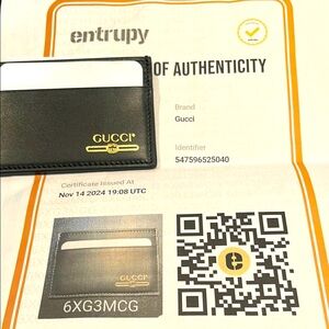 Gucci Card Holder🔥🔥🔥!
